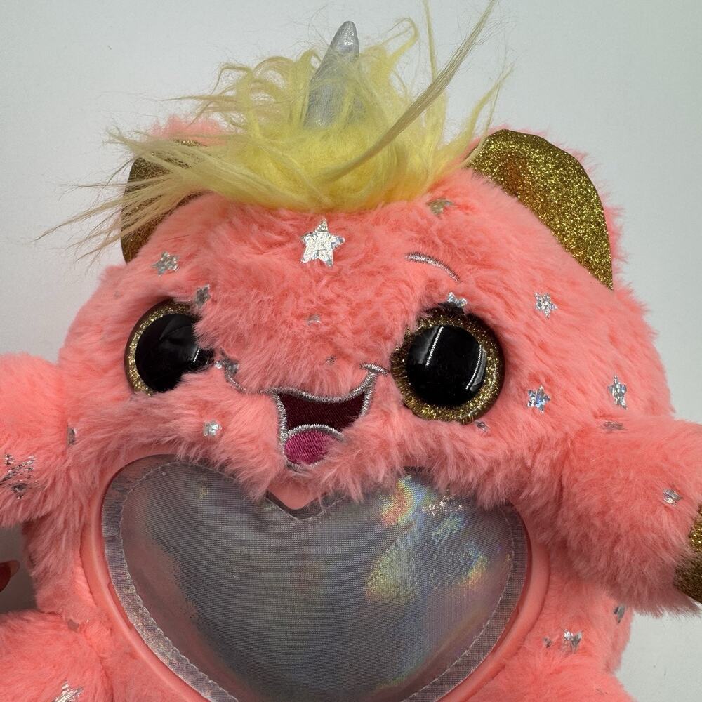 ZURU‎ Surprise Unicorn Cat Rainbocorns Fairycorn 11" Pink Plush Stuffed Doll VGC - Picture 4 of 4